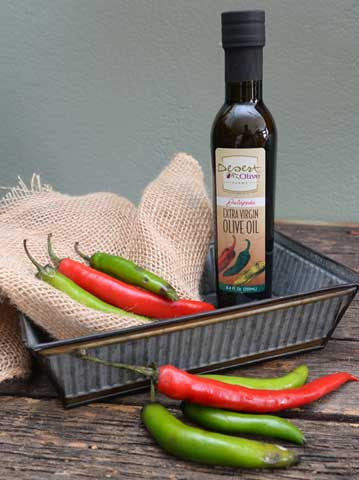 Jalapeño Extra Virgin Olive Oil 100ml and 250ml